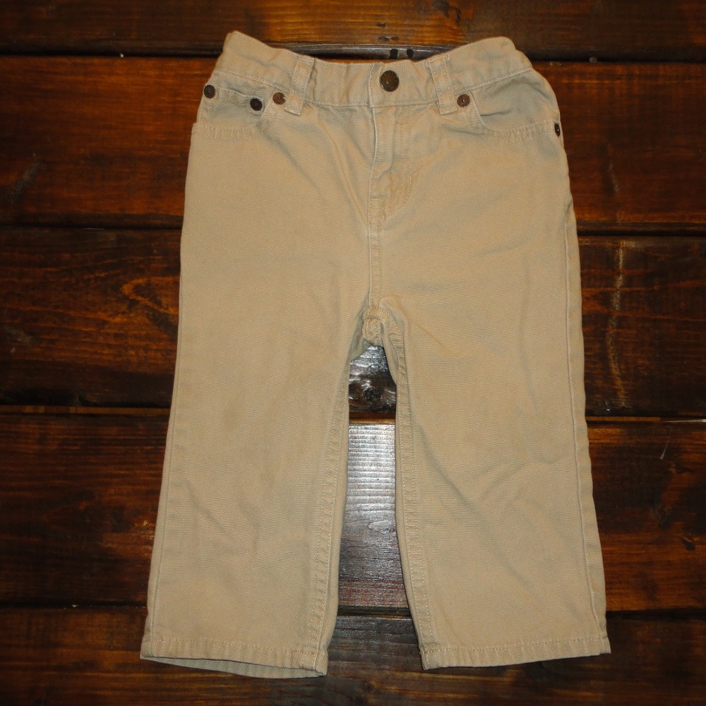 Vintage Ralph Lauren Tan Jeans Size 18 Moths